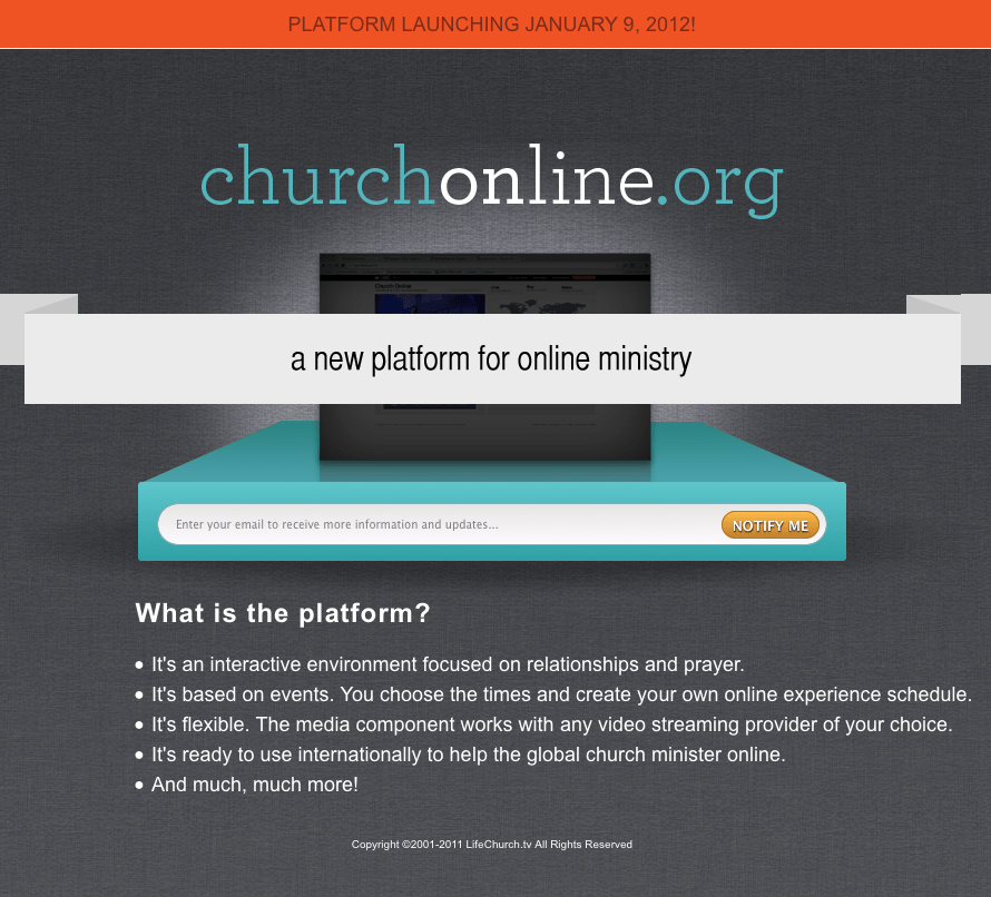church online from LifeChurch.tv