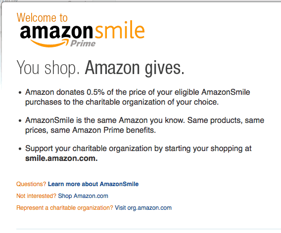 Amazon Smile for Church Plants