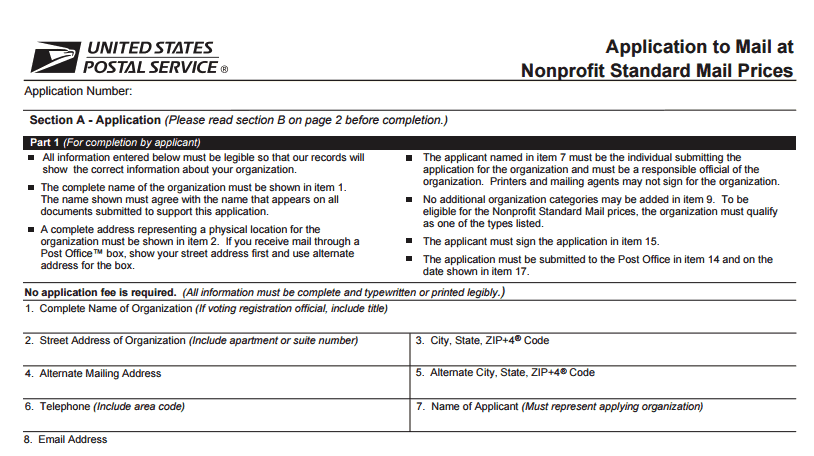 church bulk mail permit